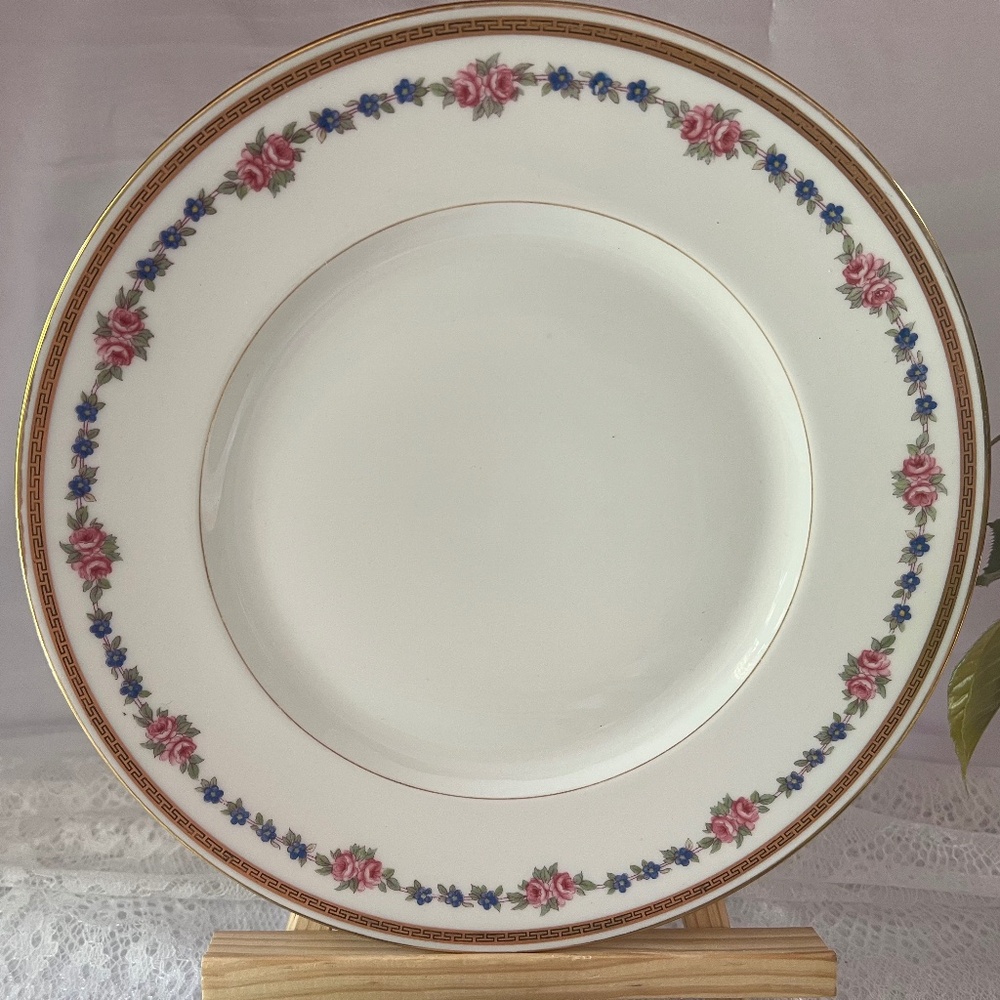 Bernardaud Limoges BER7 Dinner Plate| Bernardaud & Co Vintage French Porcelain